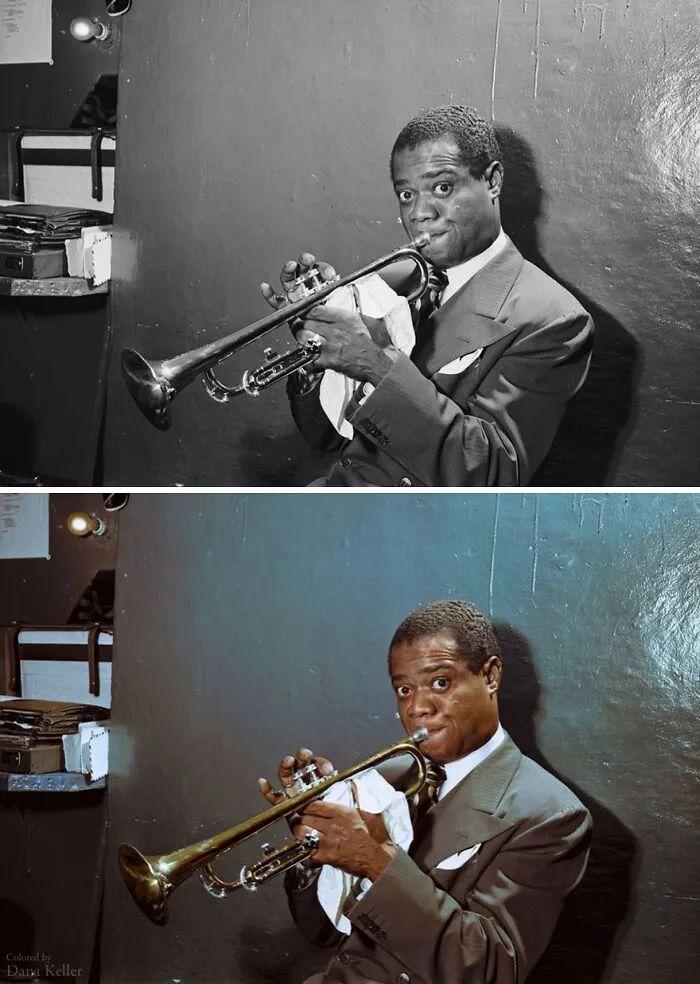 30張彩色歷史圖片，提供全新的視角插圖