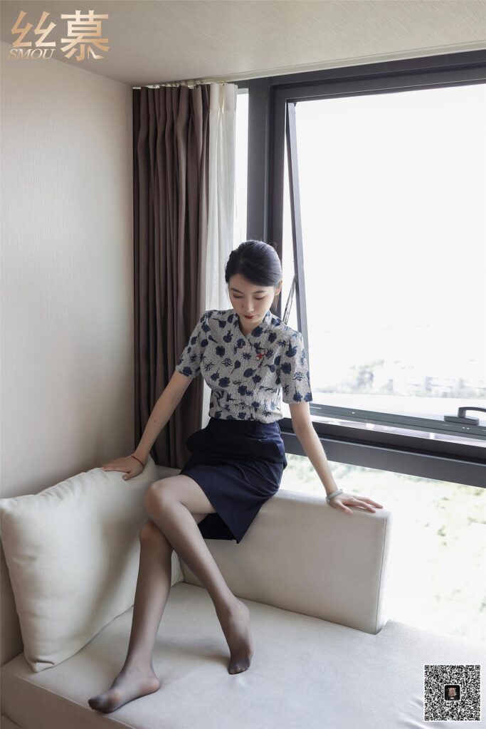 絲慕寫真 SM363 天天一元 可兒《面試灰絲空乘》[65P/111MB]插圖3