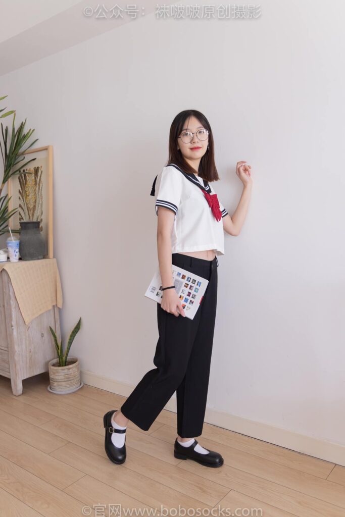 襪啵啵 積分兌換013期 花絮版 小甜豆白棉襪腳[153P/1V/7.25G]插圖1