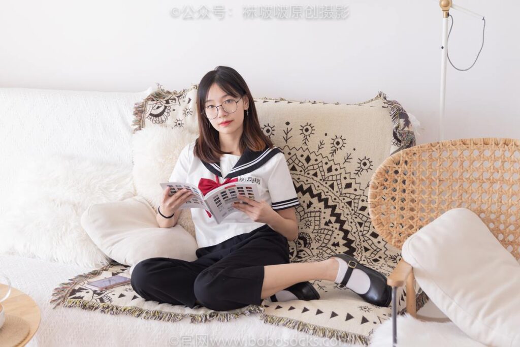 襪啵啵 積分兌換013期 花絮版 小甜豆白棉襪腳[153P/1V/7.25G]插圖3