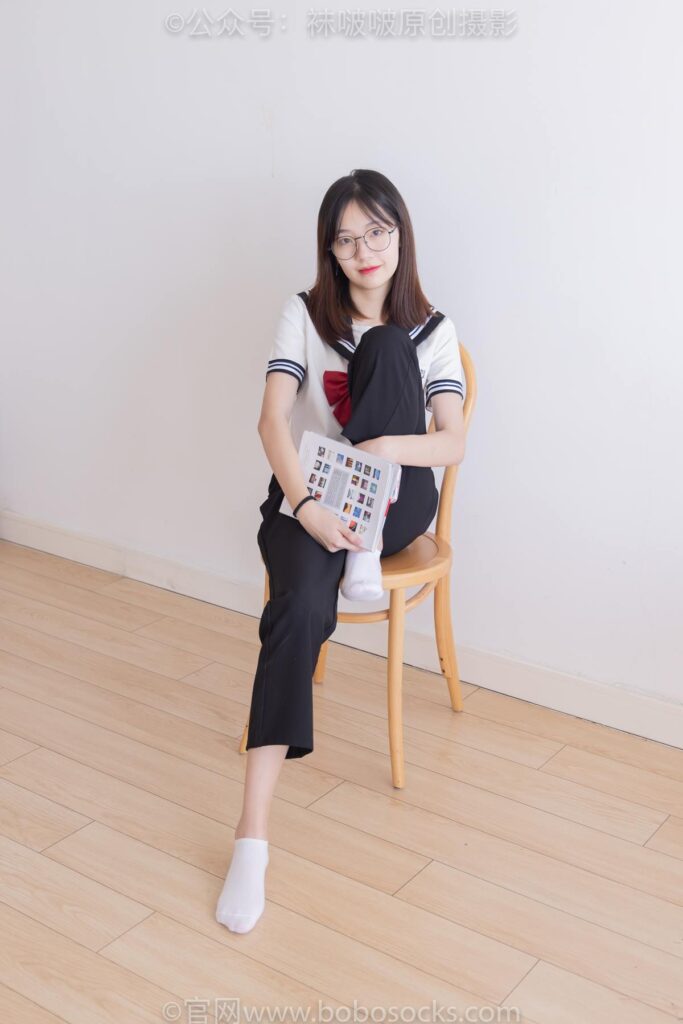 襪啵啵 積分兌換013期 花絮版 小甜豆白棉襪腳[153P/1V/7.25G]插圖