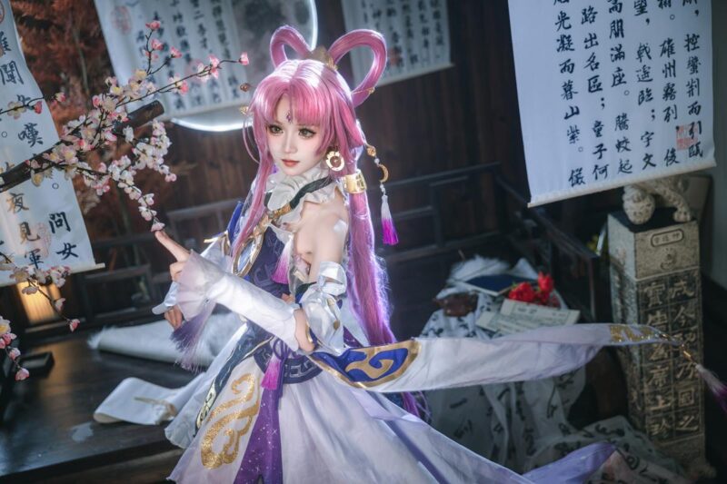 花柒Hana NO.039 – 崩壞·星穹鐵道 符玄[14P/246MB]-無料攝影圈