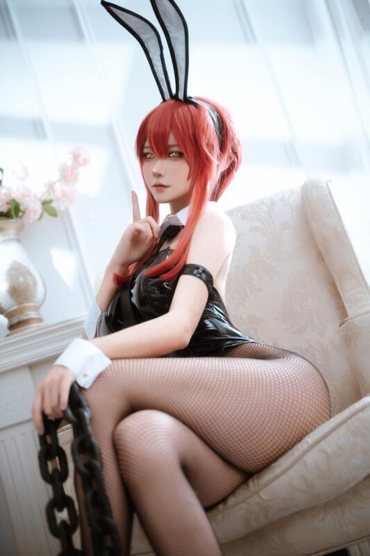 Seya-獅砸 NO.033 – 電鋸人 帕瓦&瑪奇瑪 兔女郎[12P/154MB]-無料攝影圈