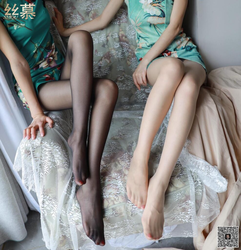 [絲慕GIRL]特寫集 TX057《旗袍雙絲游戲-雙人》[97P/1V/303MB]插圖1