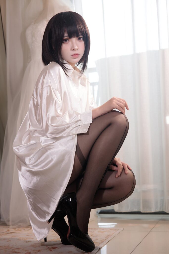 瘋貓ss 085 白襯衫少女 [80P/1.35GB]插圖1