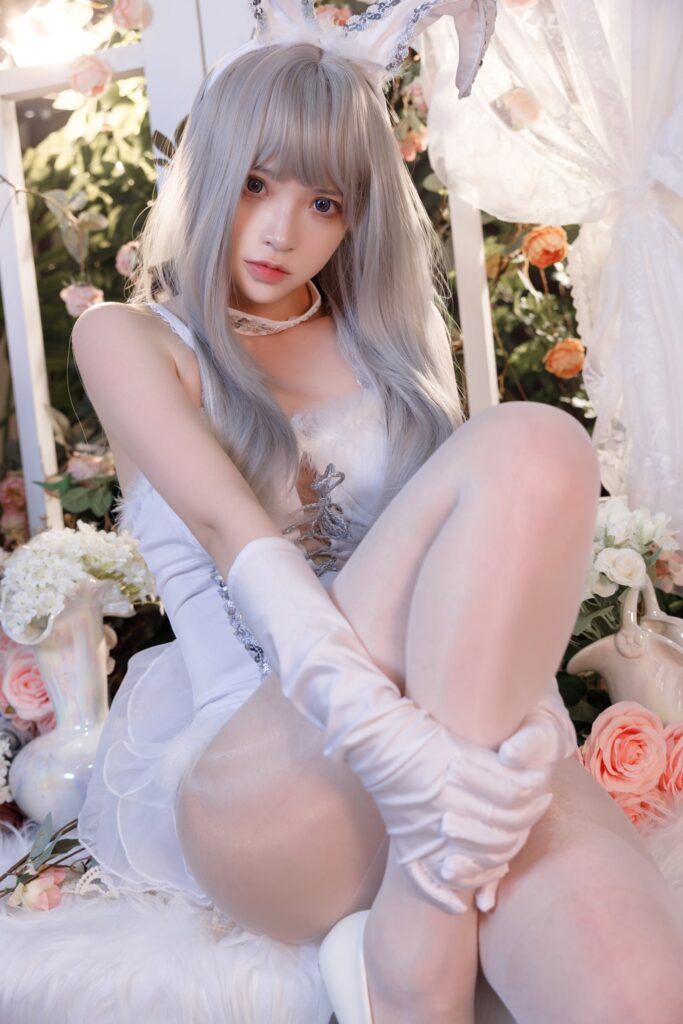 瘋貓ss NO.119 – 純白絨絨兔[40P/2V/1.02GB]插圖1