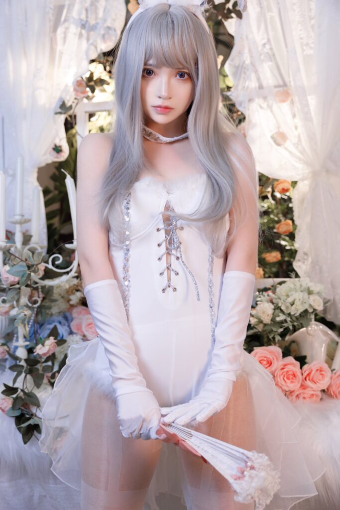 瘋貓ss NO.119 – 純白絨絨兔[40P/2V/1.02GB]插圖3