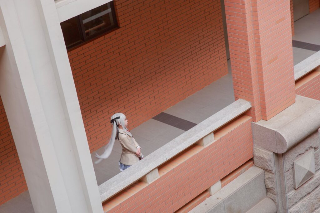 G44不會(huì)受傷 NO.040 – 霧枝校服[19P/44.8MB]插圖1