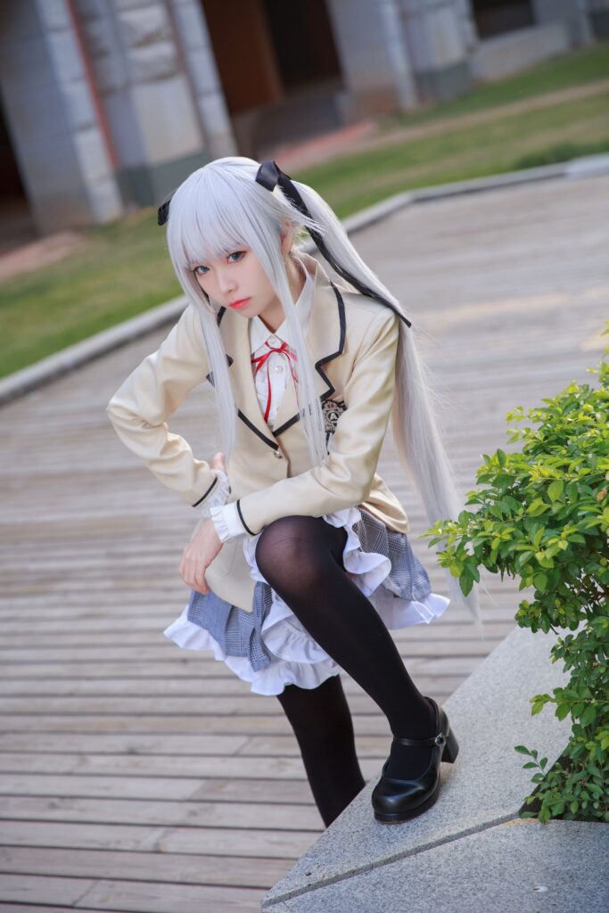 G44不會(huì)受傷 NO.040 – 霧枝校服[19P/44.8MB]插圖