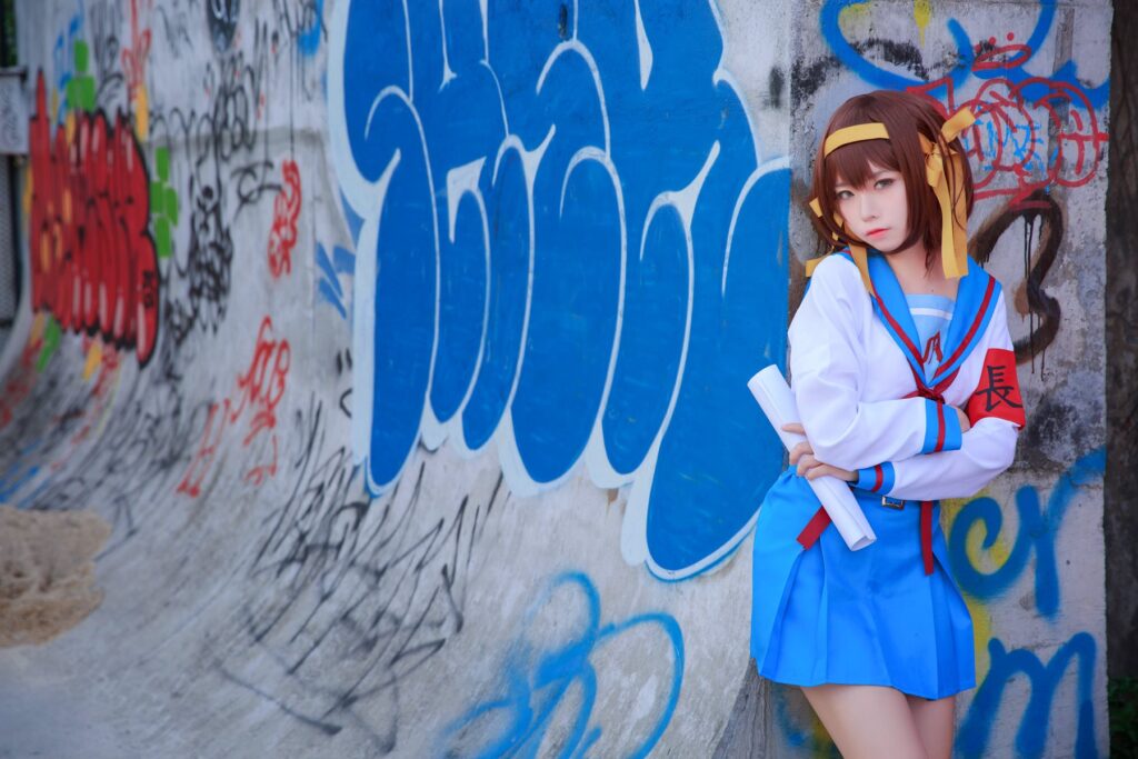 G44不會(huì)受傷 NO.070 – 涼宮 制服[20P/51.3MB]插圖1