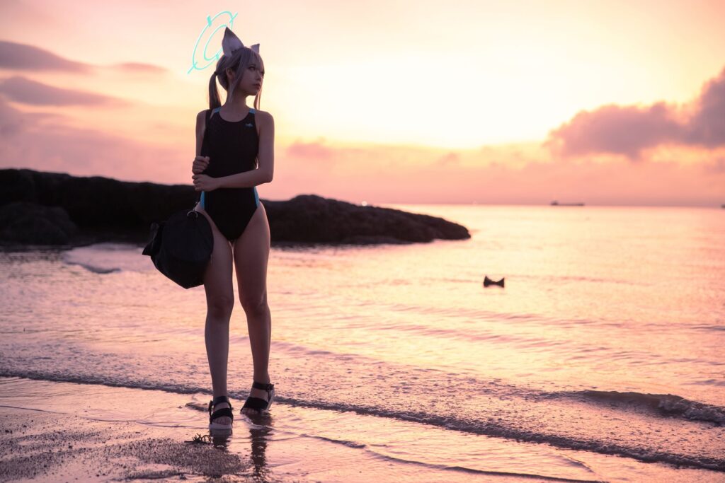 G44不會受傷 NO.078 – 碧藍(lán)檔案 砂狼白子泳裝[26P/287MB]插圖2