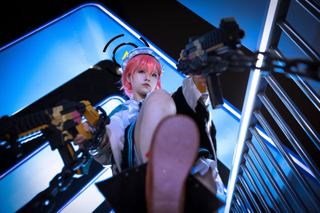 動(dòng)漫博主G44不會(huì)受傷 080 碧藍(lán)檔案 美甘尼祿 [40P/892MB]插圖3