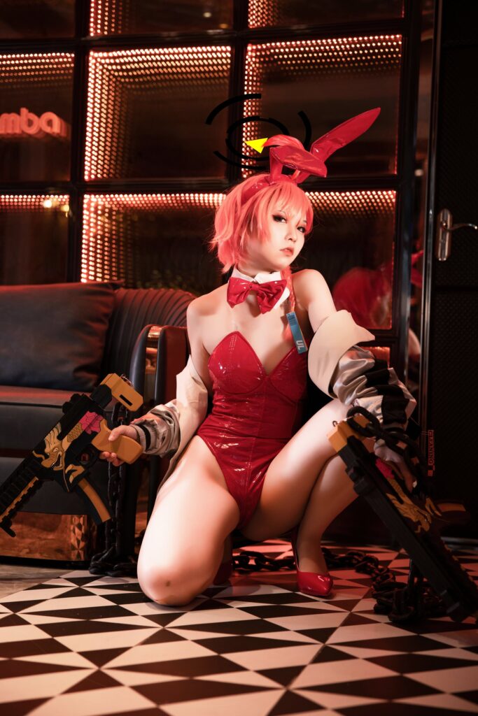 動(dòng)漫博主G44不會(huì)受傷 080 碧藍(lán)檔案 美甘尼祿 [40P/892MB]插圖2