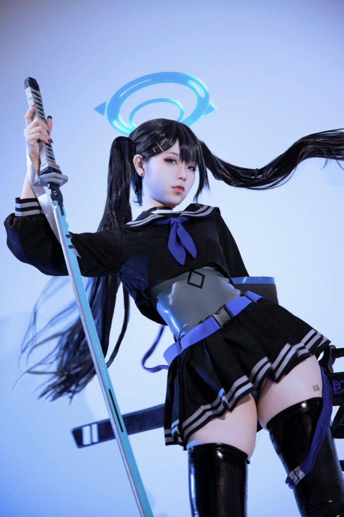 G44不會(huì)受傷 NO.081 – 碧藍(lán)檔案 貓塚響[30P/495MB]插圖2