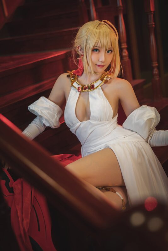 瓜希醬 010 尼祿英靈正裝[20P/74.1MB]-無料攝影圈