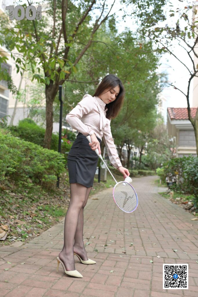 [IESS異思趣向] 一千零一夜 191 真真《打羽毛球1》 [80P/120MB]插圖1