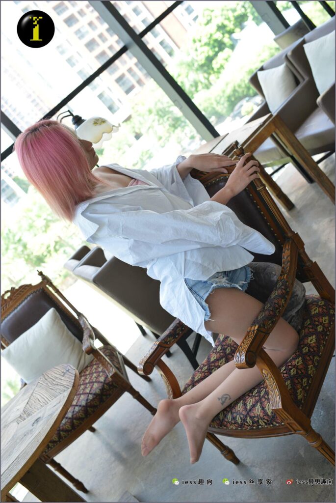 [IESS異思趣向] 普惠集 038-瀟瀟 藍(lán)色的小平跟鞋 [67P/88.3MB]插圖3