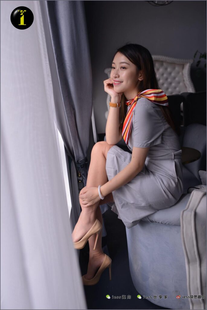 [IESS異思趣向] 普惠集 041-小捷 空姐的復(fù)古無彈力純尼龍吊帶襪（III）[97P/110MB]插圖