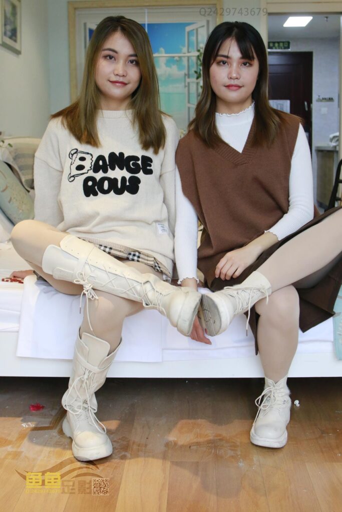 魚魚足影 第096期 雙胞胎姐妹長短靴肉厚絲腳裸足 [65P/1V/247M]插圖