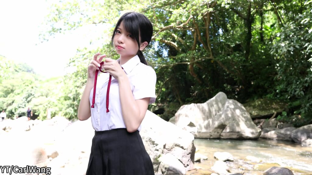 優冠精選008-夏天就是要跟學妹來溪邊玩水呀[1V/973M]插圖3