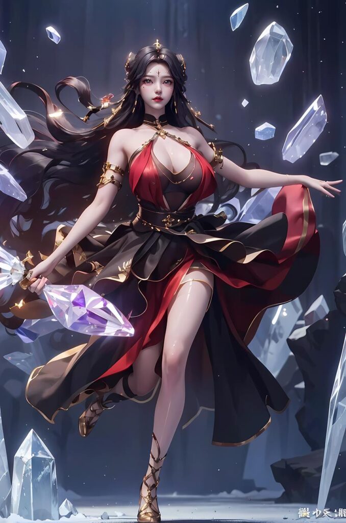 AI繪畫 676 神印王座-冷筱[90P/1.01GB]插圖