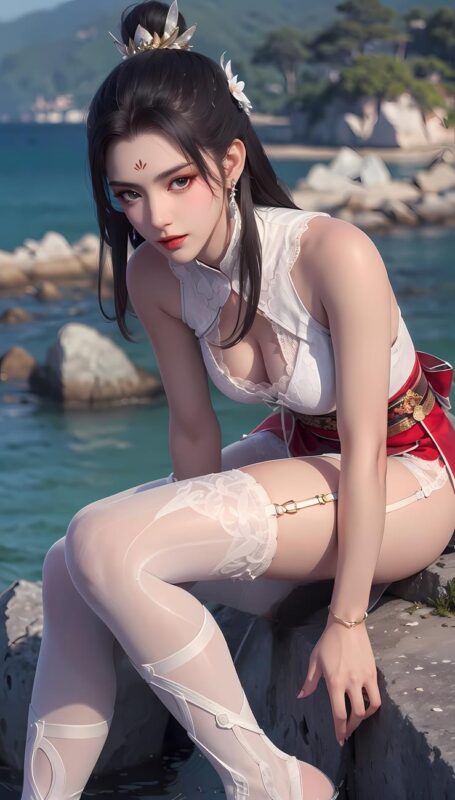 AI繪畫 681 暗河傳-白鶴淮[52P/666MB]-無料攝影圈