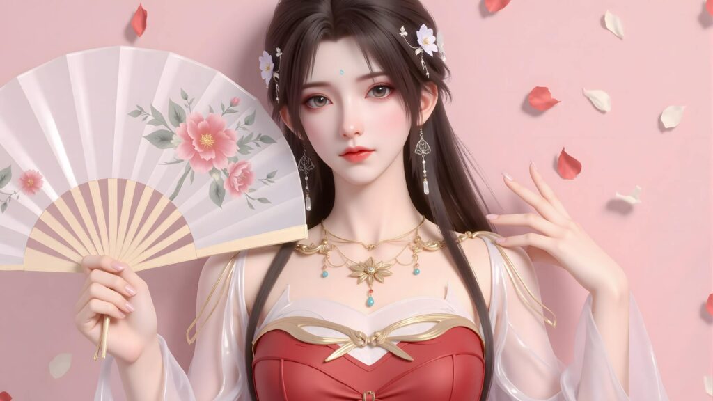 AI繪畫(huà) 686 清漪 [74P/589M]插圖