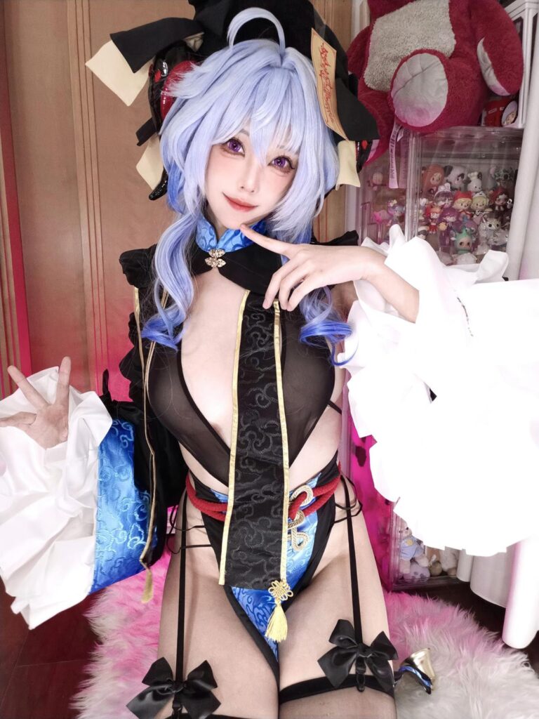 蜜汁貓裘 NO.112 – 原神甘雨 國風(fēng)小僵尸[47P/242MB]插圖2