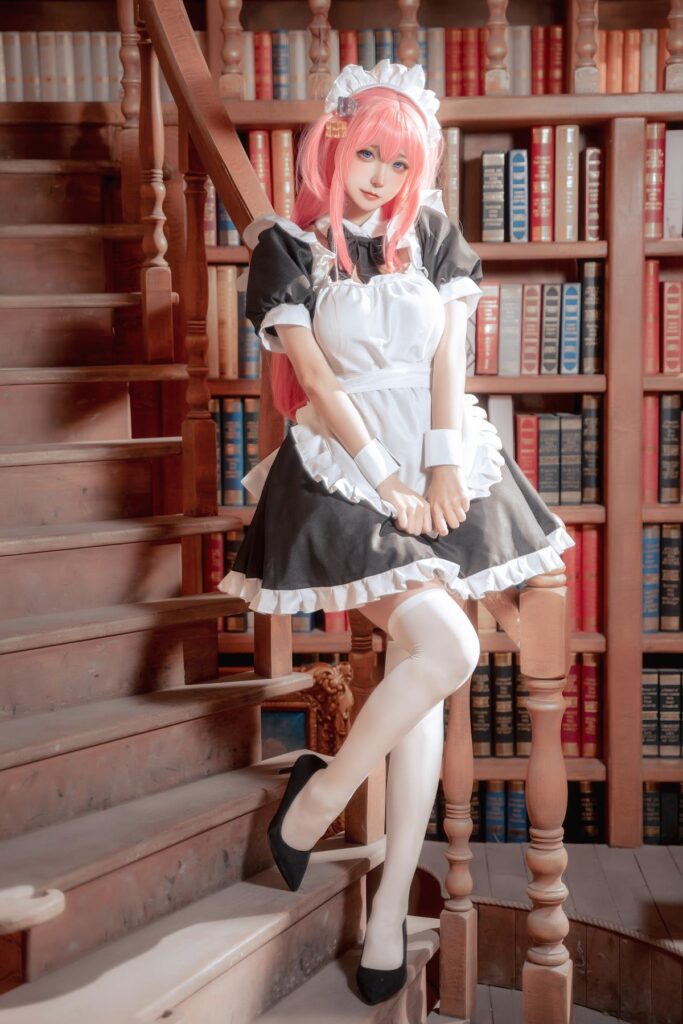 Seya-獅砸 NO.034 – 孤獨(dú)搖滾 后藤一里 女仆[14P/162MB]插圖