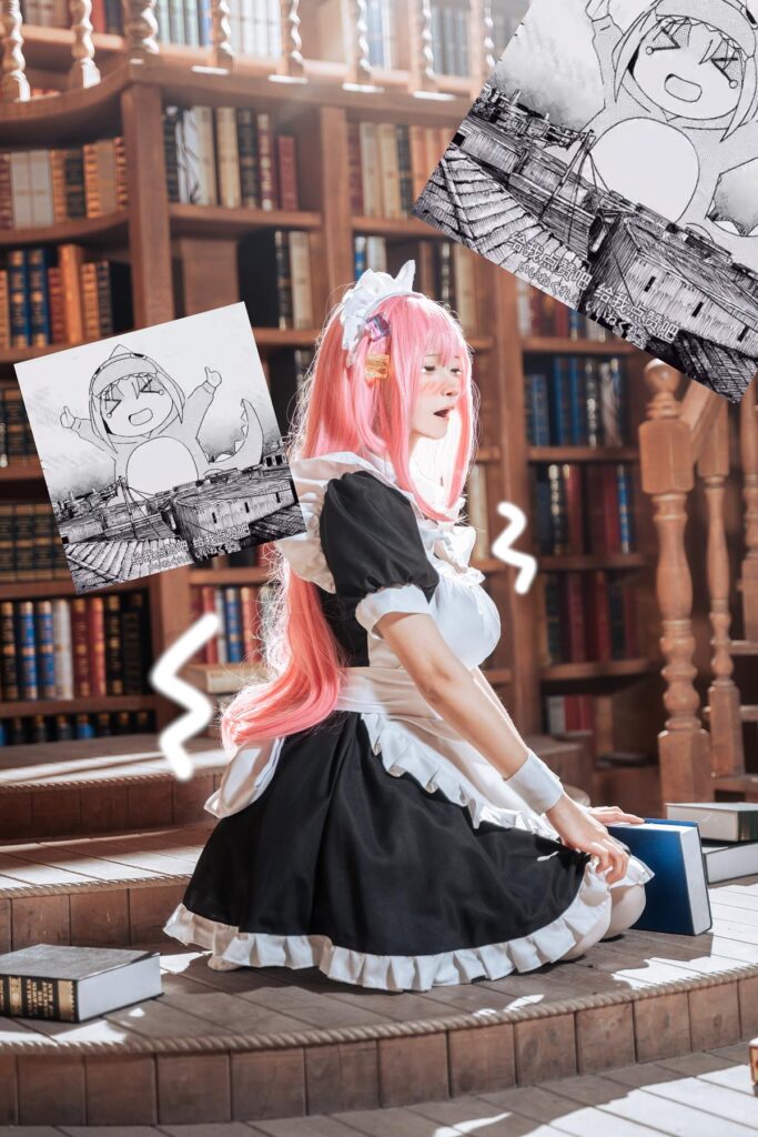 Seya-獅砸 NO.034 – 孤獨(dú)搖滾 后藤一里 女仆[14P/162MB]插圖1