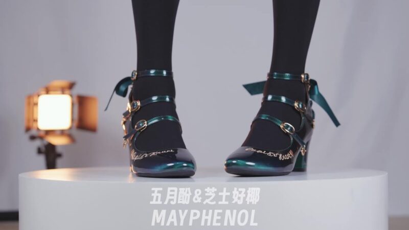 芝士好椰 NO.084 – 墨綠寶石 奇跡島丘比特之心貓眼寶石[1V/362MB]-無料攝影圈