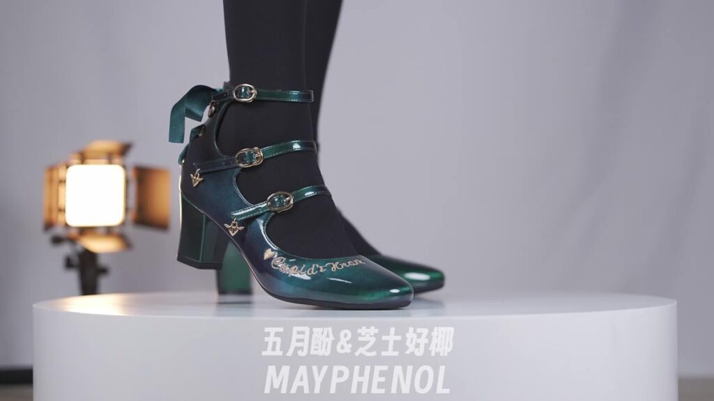 芝士好椰 NO.084 – 墨綠寶石 奇跡島丘比特之心貓眼寶石[1V/362MB]插圖3