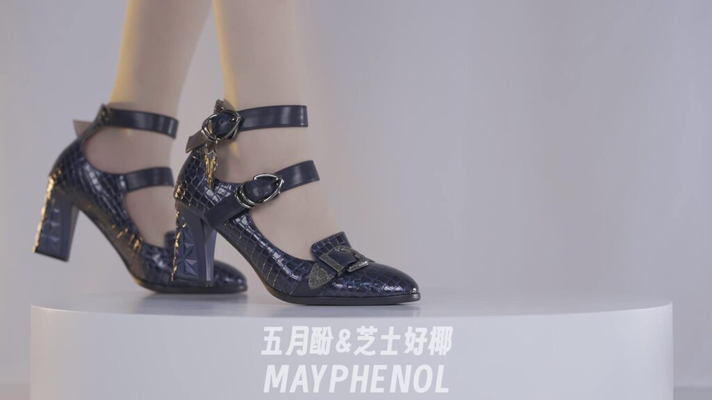 芝士好椰 NO.089 – 這鞋細(xì)節(jié)絕了！美杜莎奇跡島Medusa[1V/526MB]插圖2