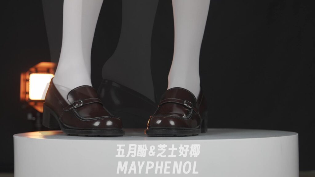 芝士好椰 NO.090 – 是你的巧樂(lè)滋 圓頭制服鞋 Haruta 4711[1V/595MB]插圖2