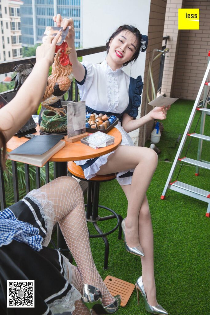 [IESS異思趣向] 2018.11.14《魔鬼周三》特刊42期：九妹、夢夢 雙生女仆Ⅱ [80P/76.5MB]插圖2