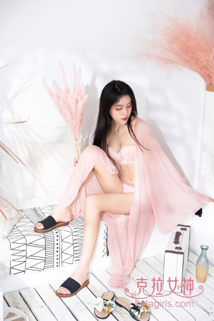 [Kelagirls克拉女神]2020.05.29《一襲粉紗》沫夕[28P/449MB]插圖1
