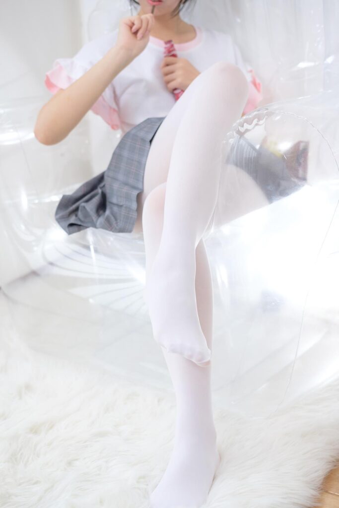 森蘿財團精品寫真@BETA-015 白絲女仆裝 [41P/1V/633MB]插圖3