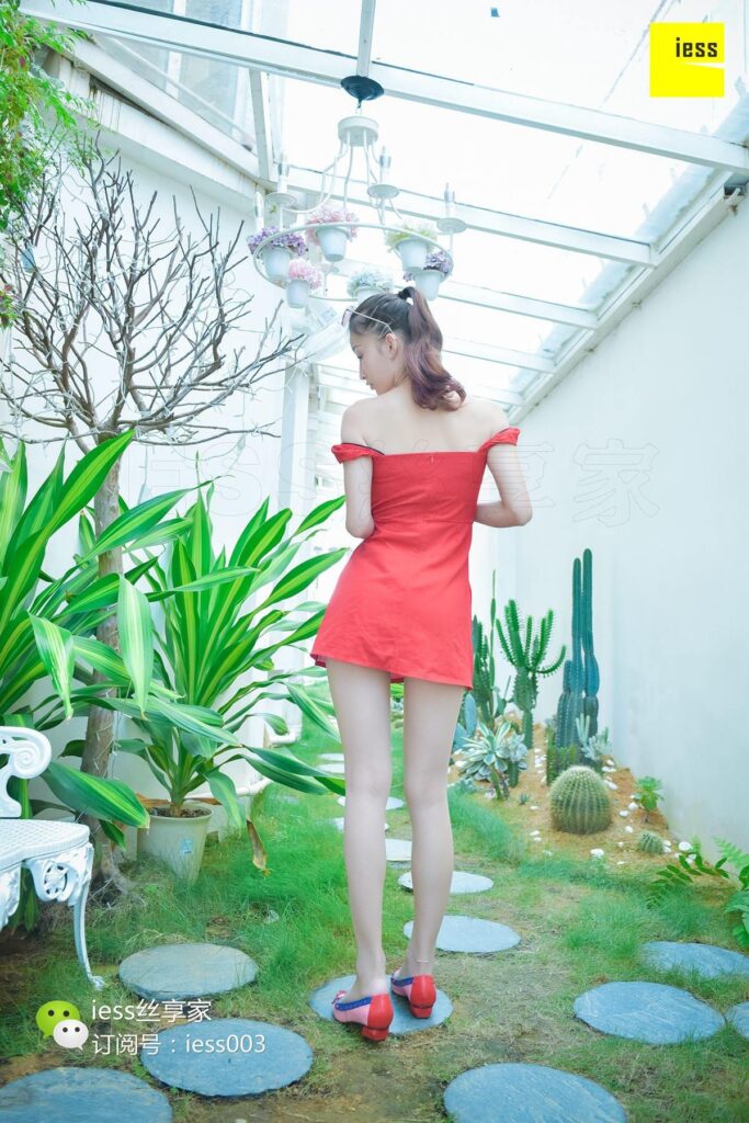 [IESS異思趣向] 2017.11.07 絲享家098：《小怪獸紅裙肉絲》秋秋 [99P/52.4MB]插圖2