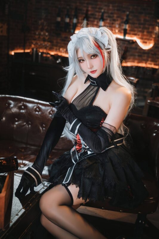 Coser瓜希醬福利 059 碧藍航線 歐根親王沉醉于夜 [20P/149MB]-無料攝影圈