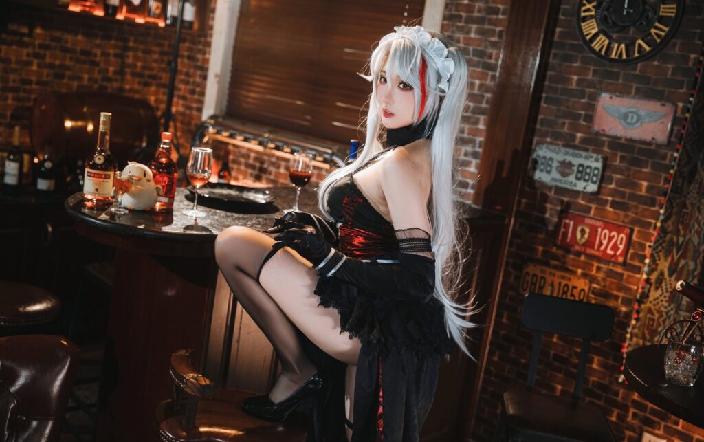 Coser瓜希醬福利 059 碧藍(lán)航線 歐根親王沉醉于夜 [20P/149MB]插圖2