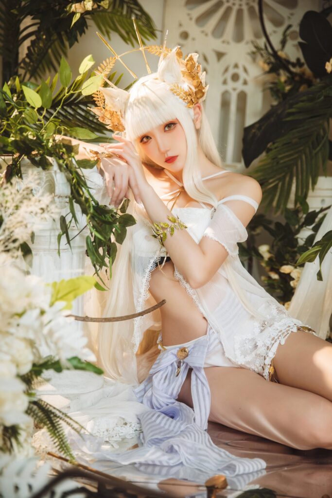 Coser瓜希醬福利 063 明日方舟 白金泳裝 (Platinum) [25P/159MB]插圖