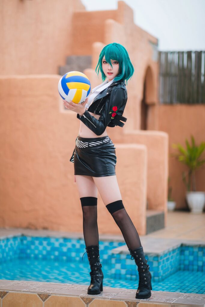 瓜希醬 NO.083 – DOA X VV-環-狂風Ver[20P/65MB]-無料攝影圈