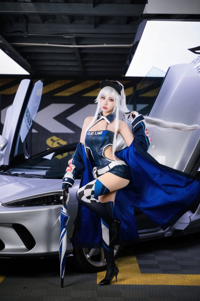 瓜希醬 NO.082 & Momoko葵葵 086 碧藍(lán)航線-歐根&企業(yè)-賽車女郎[58P/269MB]插圖