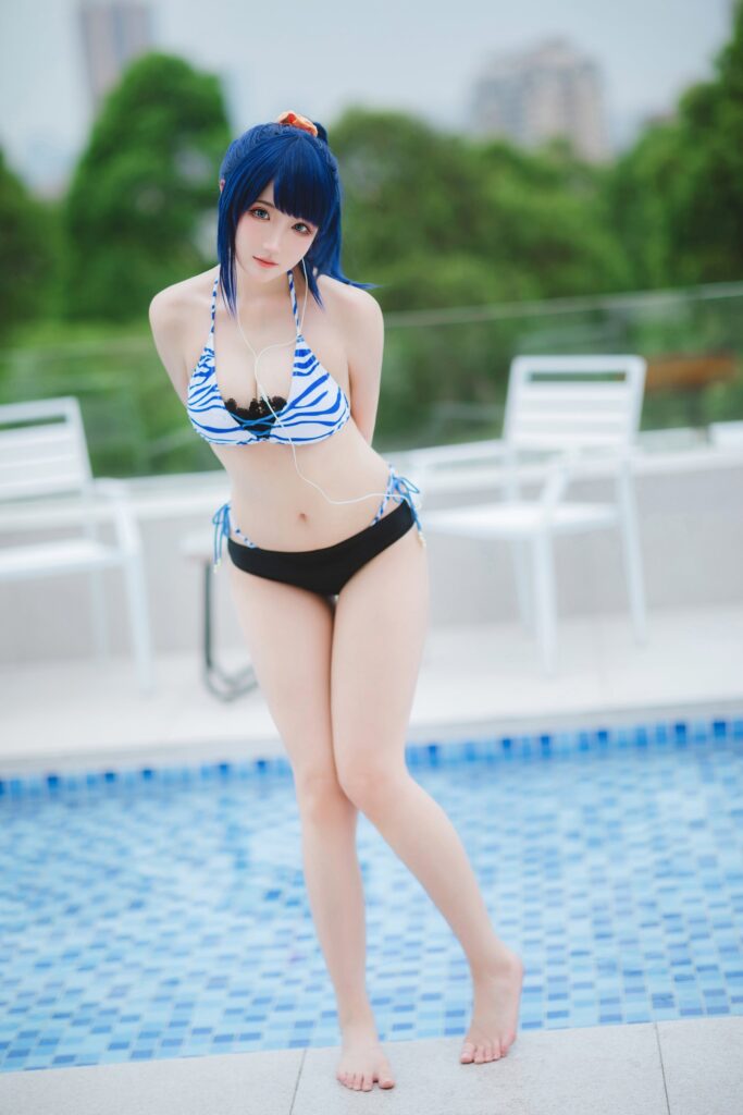 瓜希醬 NO.087 & Momoko葵葵 – 電光超人古利特 寶多六花&新條茜 泳裝[85P/453MB]插圖3