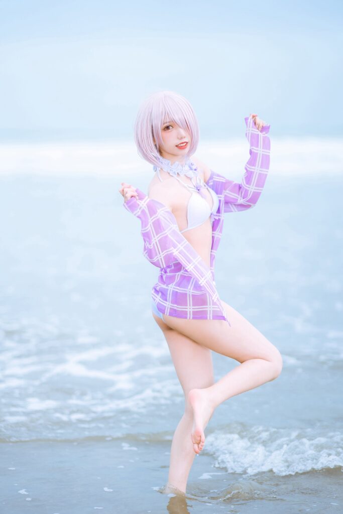 果咩醬w NO.016 – 海邊瑪修[35P/318MB]插圖3