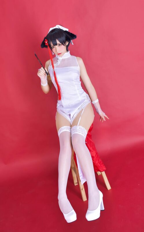 九曲Jean NO.006 碧藍(lán)航線 旗袍 [15P/53MB]-無(wú)料攝影圈