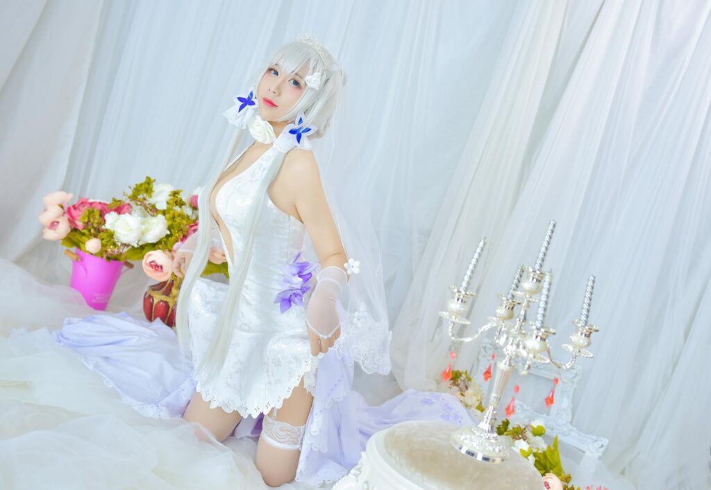 九曲Jean NO.010 婚紗 [22P/97MB]插圖1