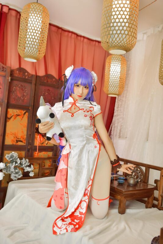 九曲Jean NO.016 旗袍 [9P/54MB]-無料攝影圈