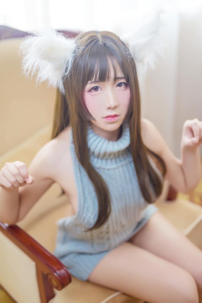 九曲Jean NO.018 露背毛衣 [44P/90MB]插圖2