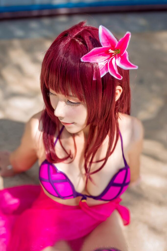 九曲Jean NO.019 斯卡哈 泳裝 [9P/73MB]插圖1